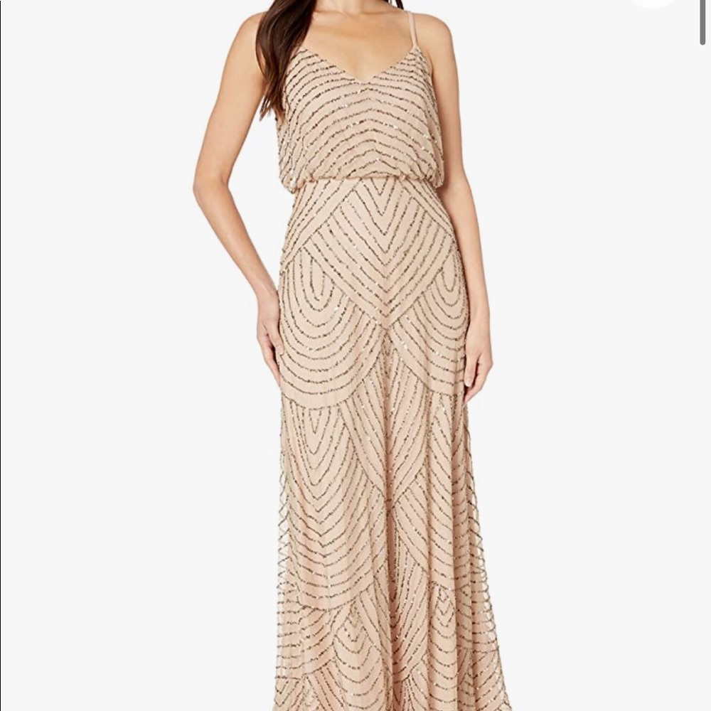 Adrianna Papell Beaded Gown